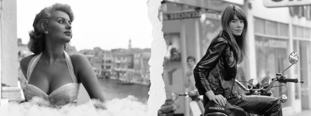 Italian VS French Fashion Banner