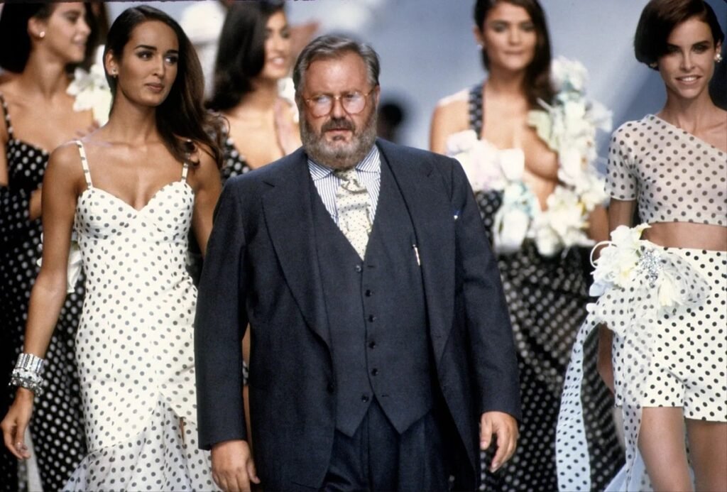 Gianfranco Ferre on the runway