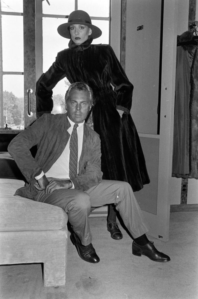 Giorgio Armani in the 80s