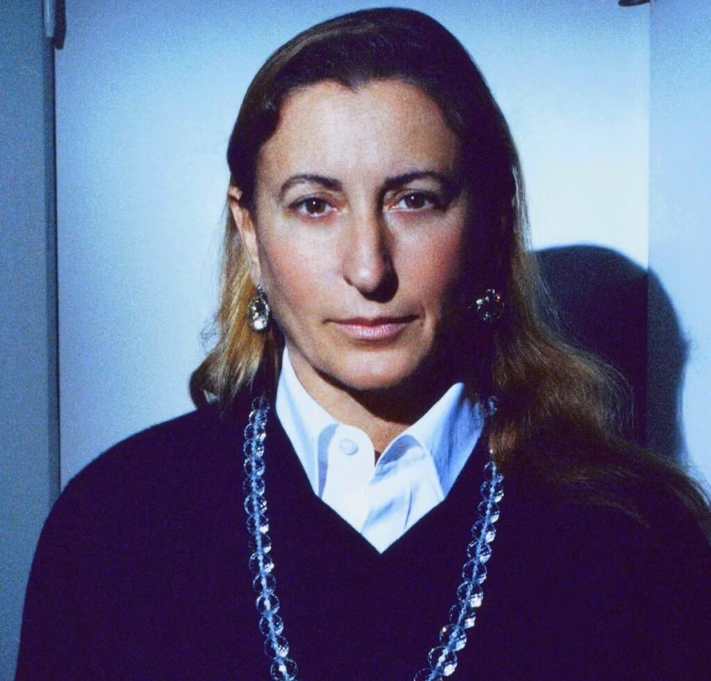 Miuccia Prada of Miu Miu Dresses