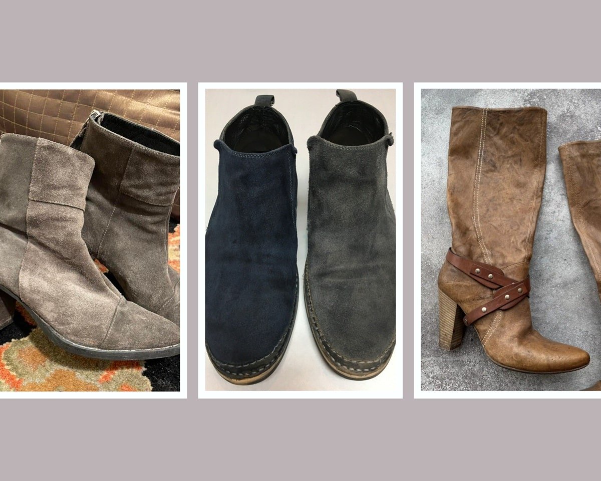 Restore Color to Faded Suede Italian Boots