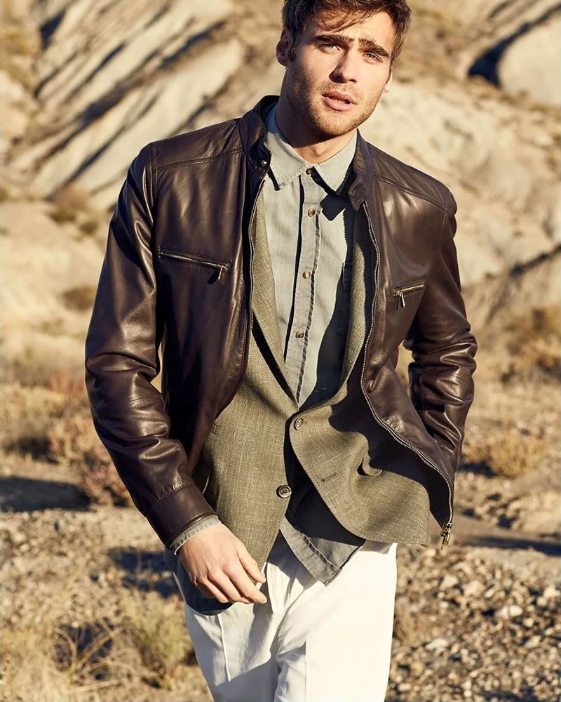 Brunello Cucinelli Leather Jacket